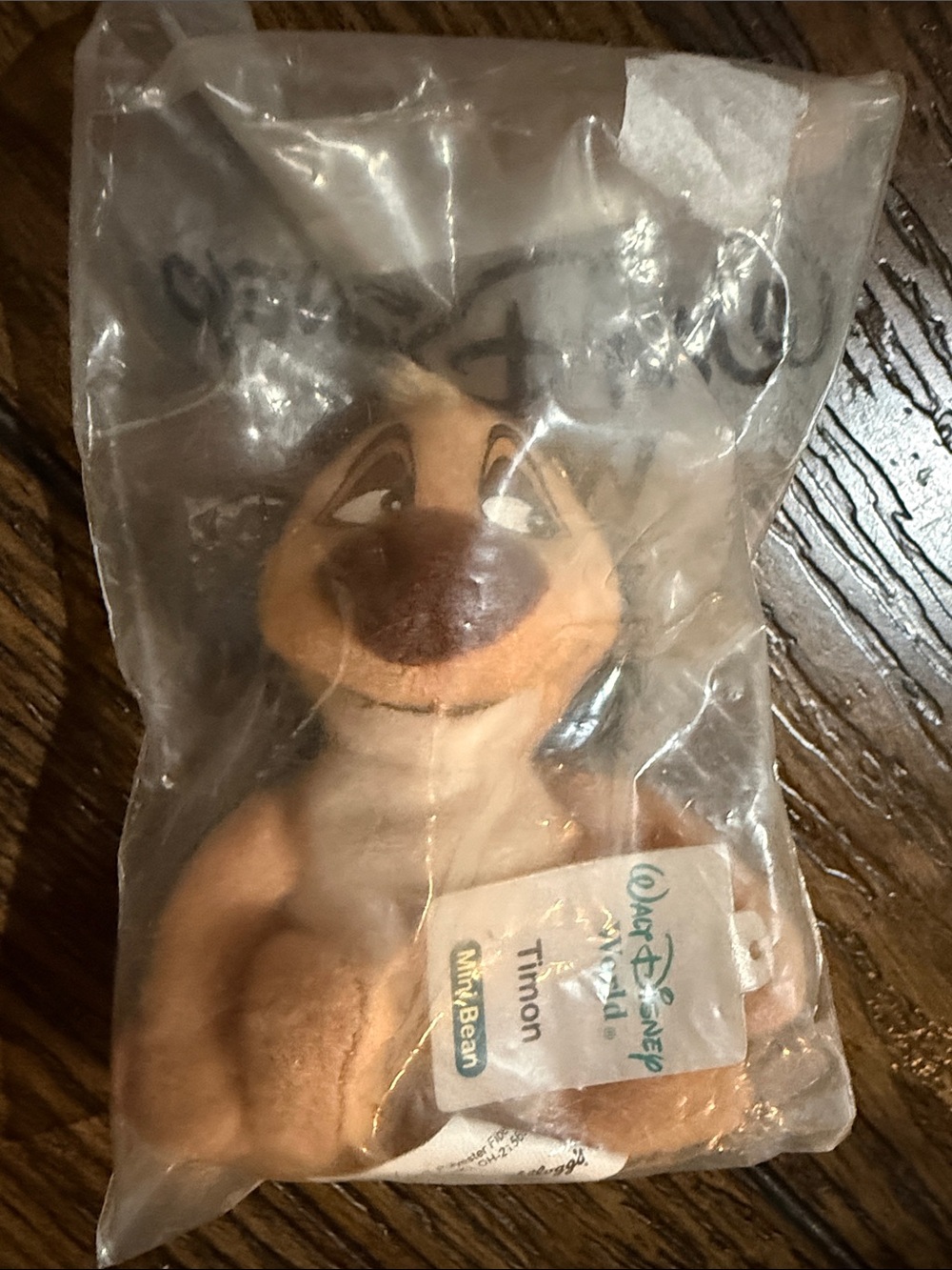 Disney Timon Plush Dog Toy - Tan and Brown